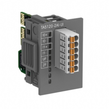 ABB 1SAP187100R0001 TA5120-2AI-UI AC500-eCo Analog input option board.