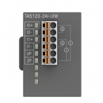 ABB 1SAP187100R0201 TA5120-2AI-UIW, AC500-eCo Analog input option board.