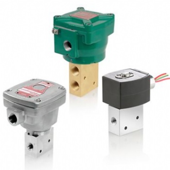 ASCO J327C305F292JH1 Series of 327C High-Flow Direct Acting Valves, Standard, NAMUR, 20mm, Al, Surge Suppression| *TL, 24/DC | 1.9W,  ISO Rc Body Connection.