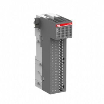 ABB 1TNE968902R2302 DX571 Digital input/output module. 8 DI sink/source: 24VDC. 8 DO relay: 120..240VAC 2A.
