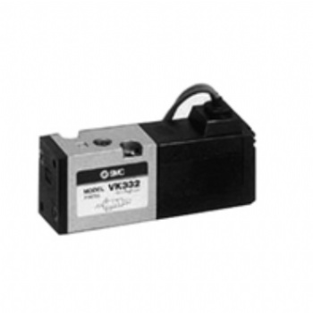 SMC VK332V-4D-M5 VK300 Series 3 Port Solenoid Valve