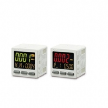 SMC ZSE20A-R-P-M5-J ZSE20A(F) Series 3-Screen Display High-Precision Digital Pressure Switch 2 Outputs + Analog Output (Voltage/Current)